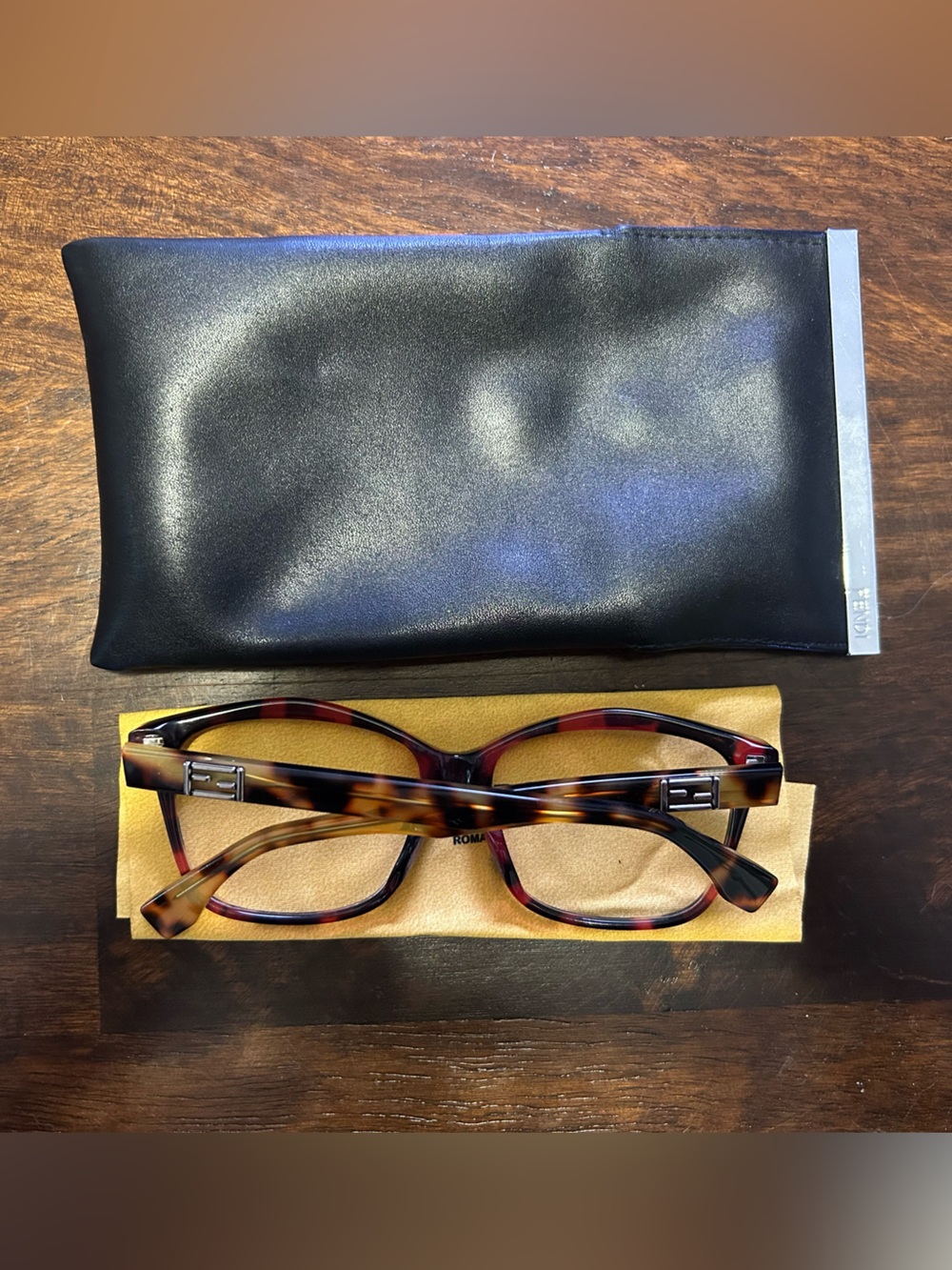 Authentic Fendi Tortoiseshell Glasses Frames - Picture 2 of 3